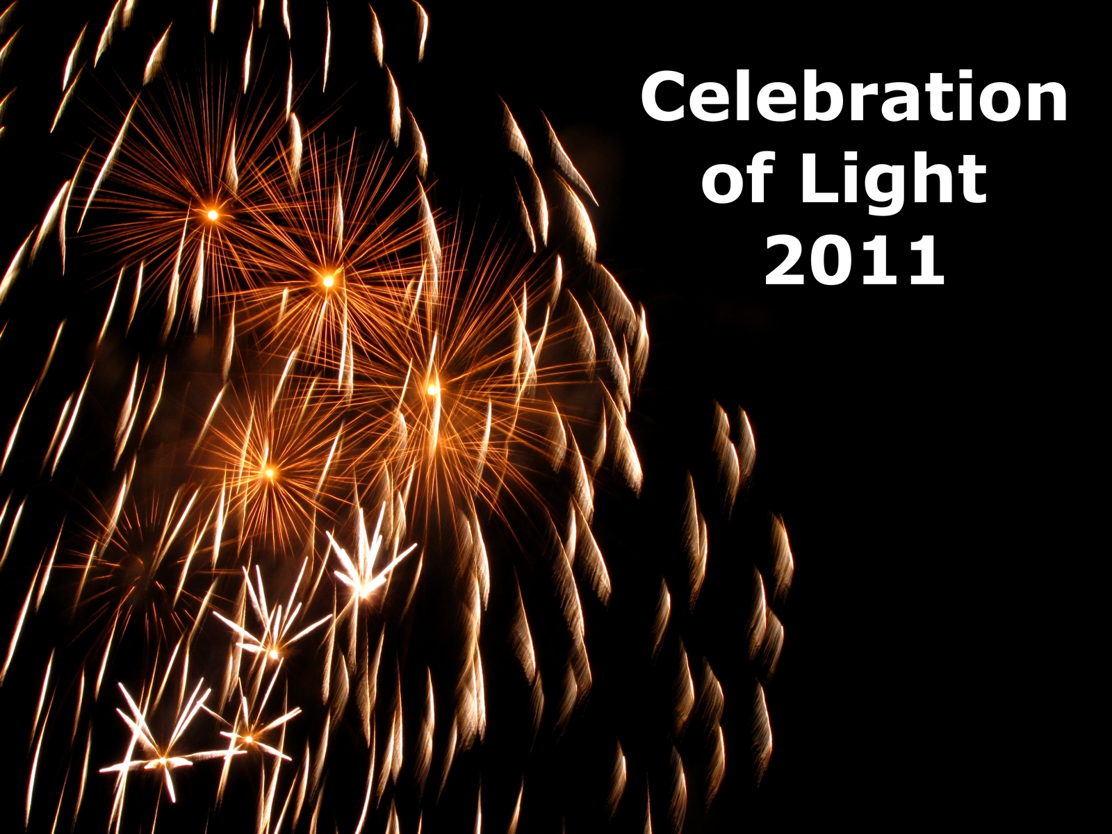 Fireworks in Vancouver - Celebration of Light